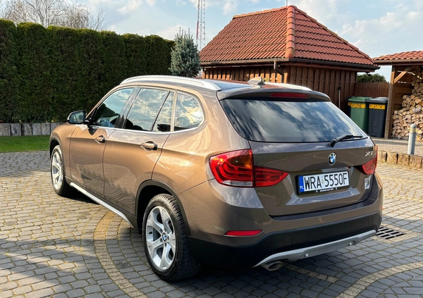 BMW X1 cena 57000 przebieg: 177290, rok produkcji 2012 z Zielonka małe 121